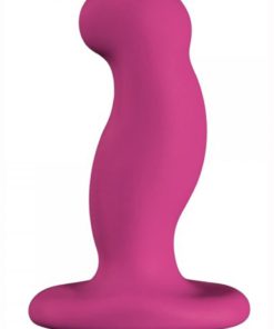 Nexus G-Play+L Rechargeable Silicone G-Spot and P-Spot Vibrator - Large -Pink