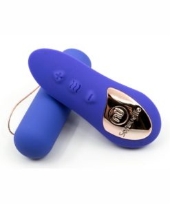 Nu Sensuelle Wireless Bullet Plus with Remote Control Rechargeable Silicone - Ultra Violet