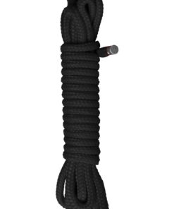 Ouch! Japanese Soft Nylon Rope 5 Meters/16.4 Feet - Black