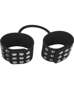Ouch! Silicone Cuffs For Hands And Ankles - Black