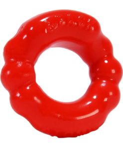 Oxballs Atomic Jock `The 6 Pack` Sport Cock Ring - Red