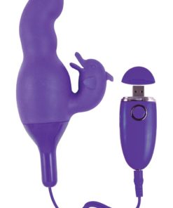 Ozone Orgasmic Rechargeable Silicone Dolpin Bullet - Purple