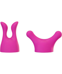 PalmBody Silicone Massager Heads Attachment (2 Per Pack) - Pink