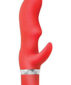 Perfection Clit Flicker Silicone Vibrator - Red