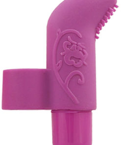 Play with Me Finger Silicone Vibrator - Purple