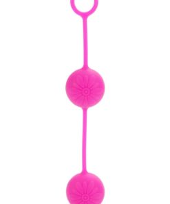Posh Silicone O Kegal Balls - Pink