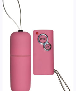 Power Slim Bullet With Remote Control - Pink