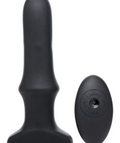 Prostatic Play Swell 2.0 Rechargeable Silicone Inflatable Vibrating Anal Plug with Remote Control - Black