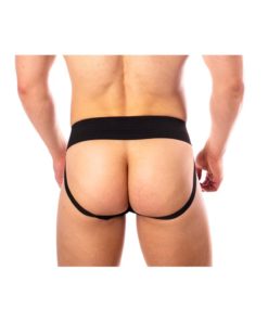 Prowler Red Hole Punch Jock - Small - Black