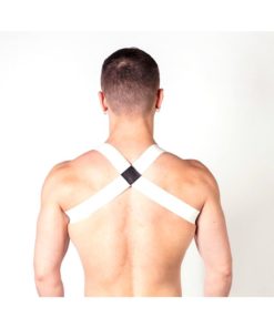 Prowler Red Sports Harness Lite - Large/XLarge - White