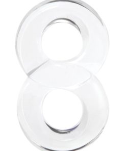 Renegade Lucky 8 Super Stretchable Cock Ring - Clear