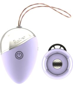 Retro Isley Wireless Remote Control Rechargeable Silicone Egg - Purple