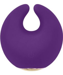 Rianne S Moon Rechargeable Silicone Clitoral Stimulator Waterproof Purple