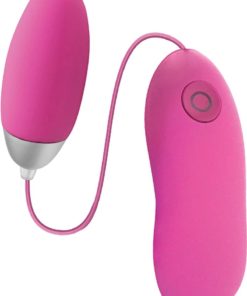 Seduce Me Silicone Vibrating Bullet With Remote Control - Pink