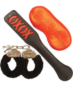 Sex and Mischief Collection Sweet Punishment Kit - Black/Red