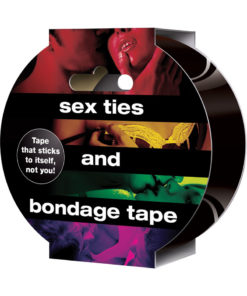 Ties and Bondage Tape - Black