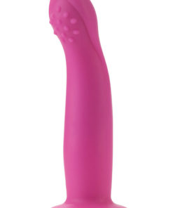 Silicone Love Rider G Caress Probe Pink 6 Inches