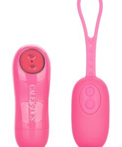 Silicone Remote Kegel Exerciser with Remote - Pink