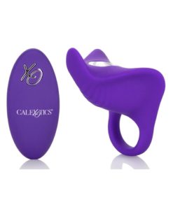 Silicone Remote Orgasm Ring Silicone Rechargeable Waterproof Purple