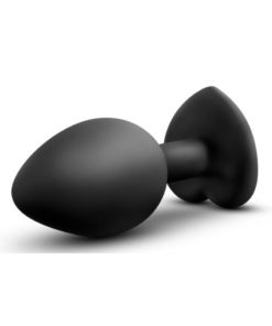 Temptasia Bling Plug Silicone Butt Plug - Small - Black