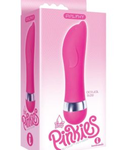 Dolphy Silicone Mini Vibe 4.5in - Pink