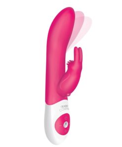 The Come Hither Rabbit XL Rechargeable Silicone G-Spot Rabbit Vibrator - Pink