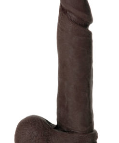 The Realistic Cock Ultraskyn Dildo 8in - Chocolate
