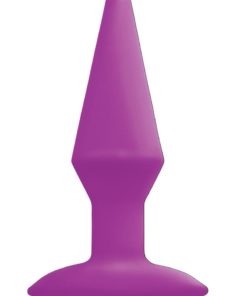 Touch Anal Arouser Rechargeable Silicone Vibrating Butt Plug - Purple