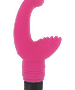 Trinity Vibes G-Swell Satin Silicone G-Spot Vibe - Pink