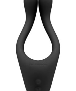 Tryst Rechargeable Multi Erogenous Zone Silicone Massager Waterproof Black