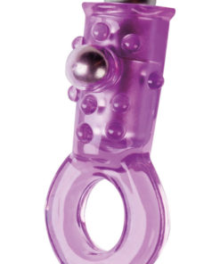Up Hook It Up Top Loading Beaded Ring Waterproof Purple