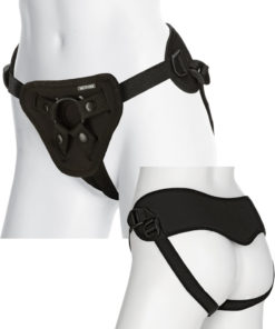 Vac-U-Lock Platinum Supreme Harness with Butt Plug - Black