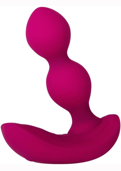 Zero Tolerance Bubble Butt Silicone Inflatable Rechargeable Anal Plug With Remote Control - Burgundy